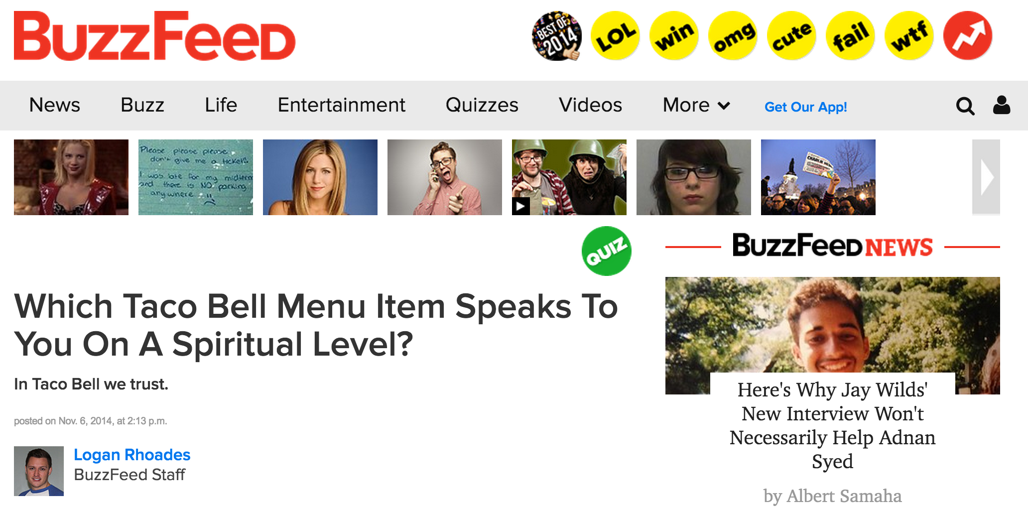 A Full 63% of BuzzFeed's Posts are Clickbait - Keyhole