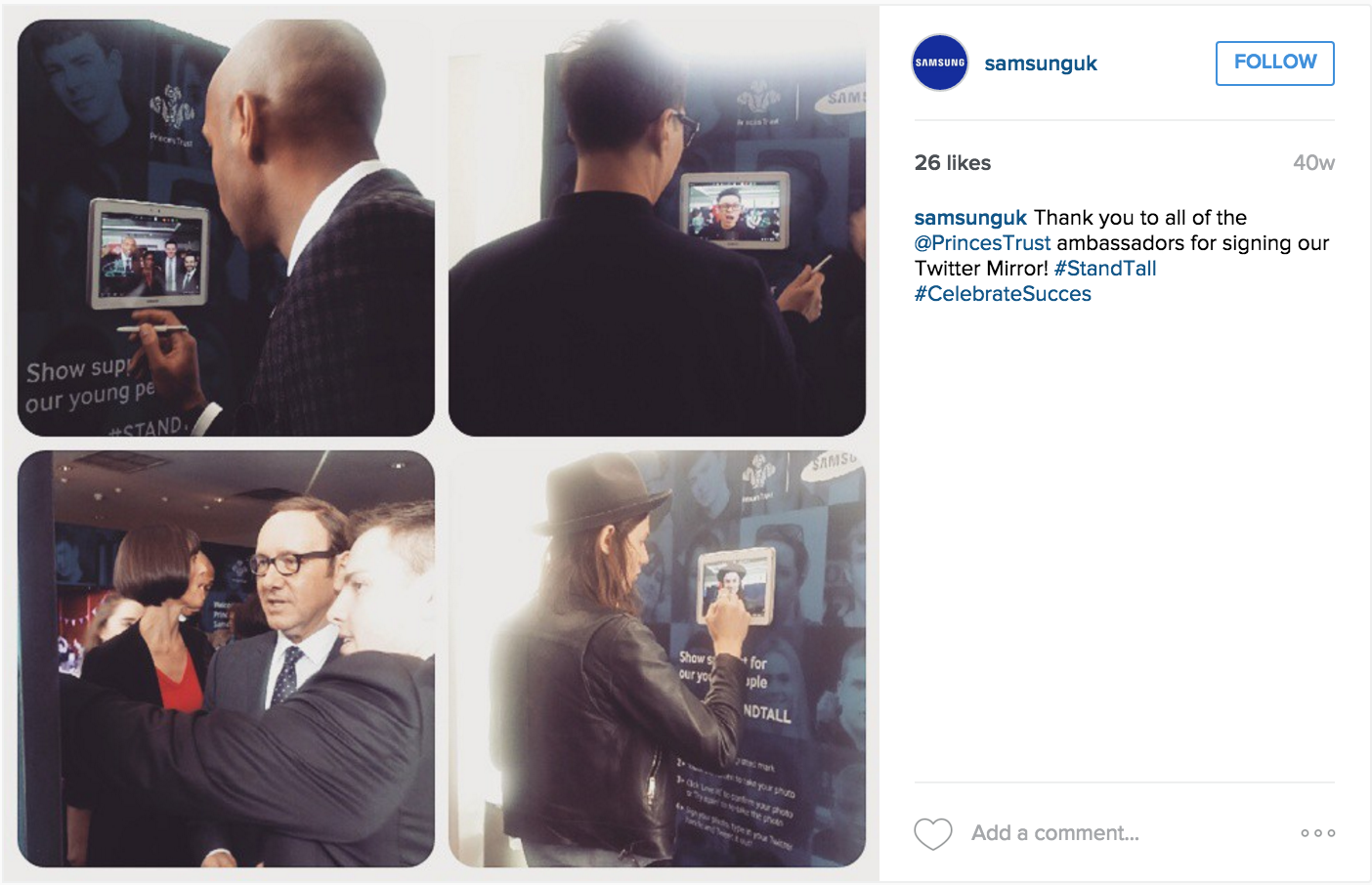 Samsung UK - Instagram Campaign