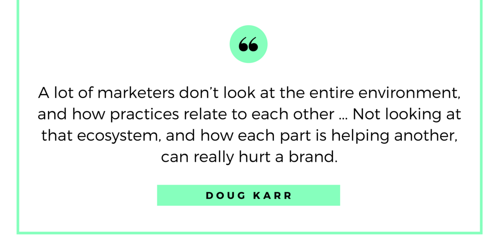 Doug Karr Quote - How to Grow and Run a Successful Company Blog