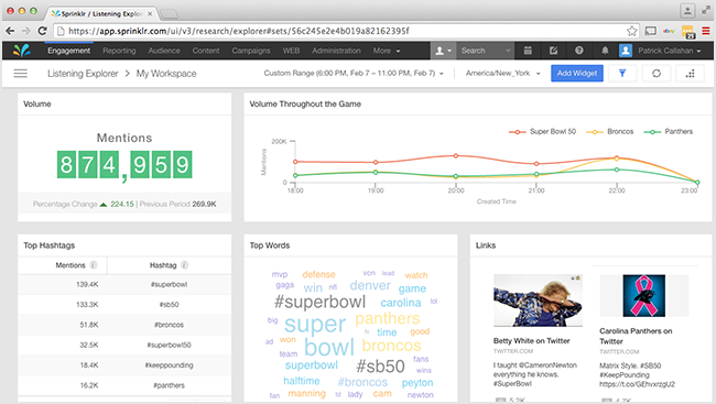 Sprinklr - Top 25 Social Media Monitoring Tools