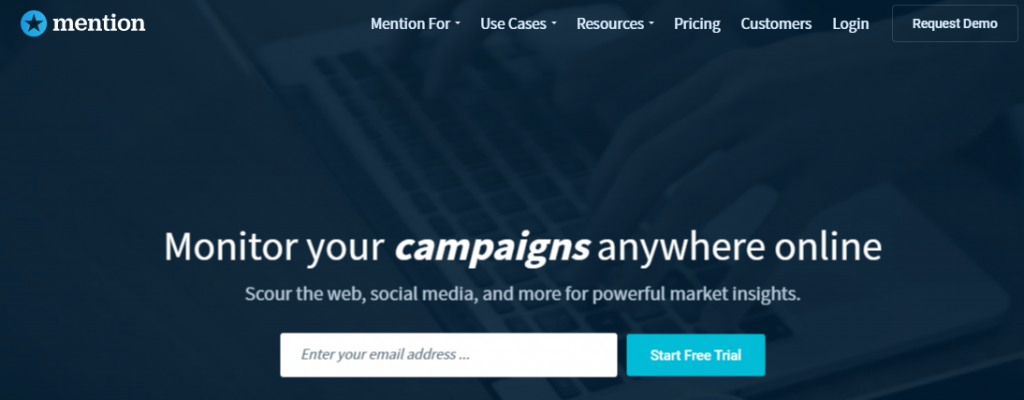 Mention - Top 25 Social Media Monitoring Tools
