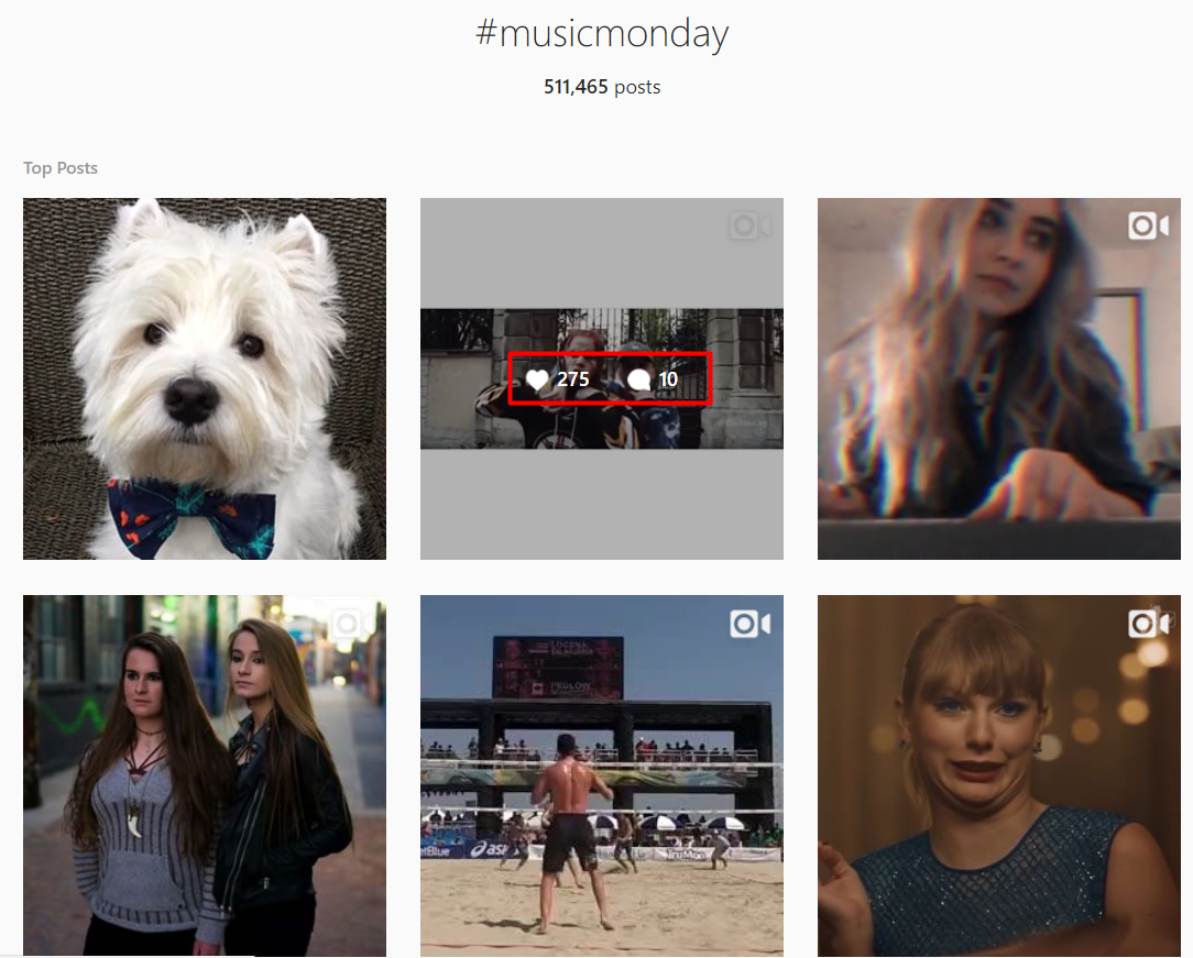 Music Monday Hashtag on Instagram