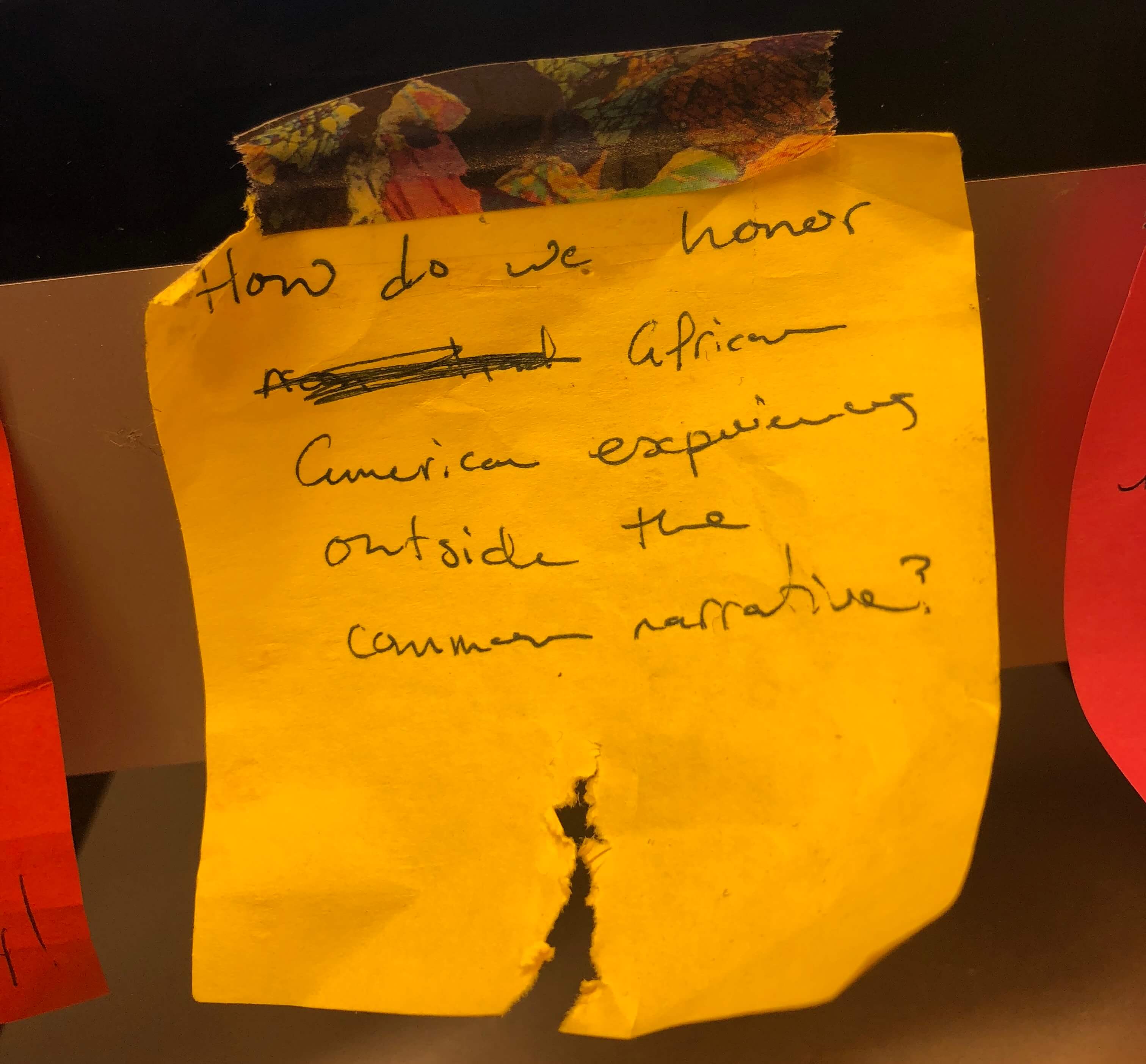 The National Museum of African American History and Culture for Keyhole - the Power of a Post It
