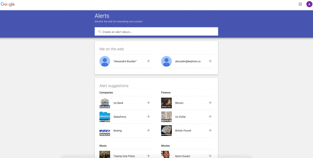 Googlealerts_screenshot_aug2019
