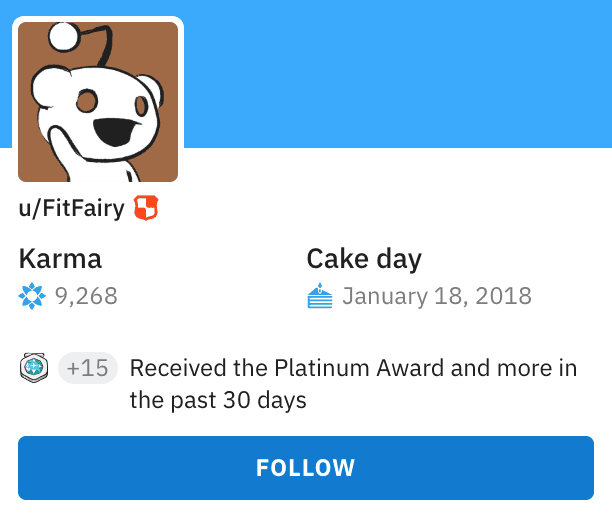 reddit karma