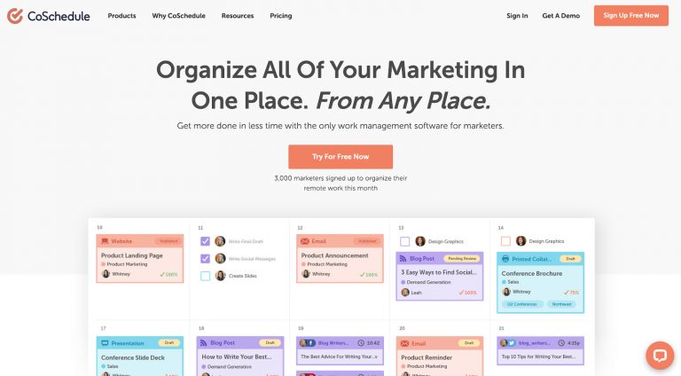 11 Best Social Media Scheduling Tools - Keyhole - CoSchedule
