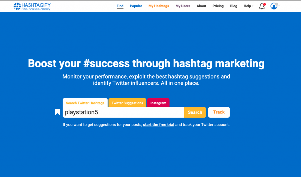 Top Hashtag Analytics Tools - Hashtagify