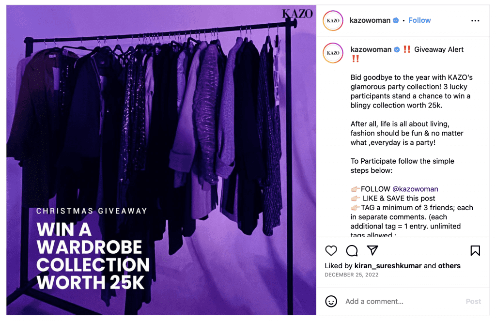 10 Winning Ideas for A Successful Instagram Giveaway￼