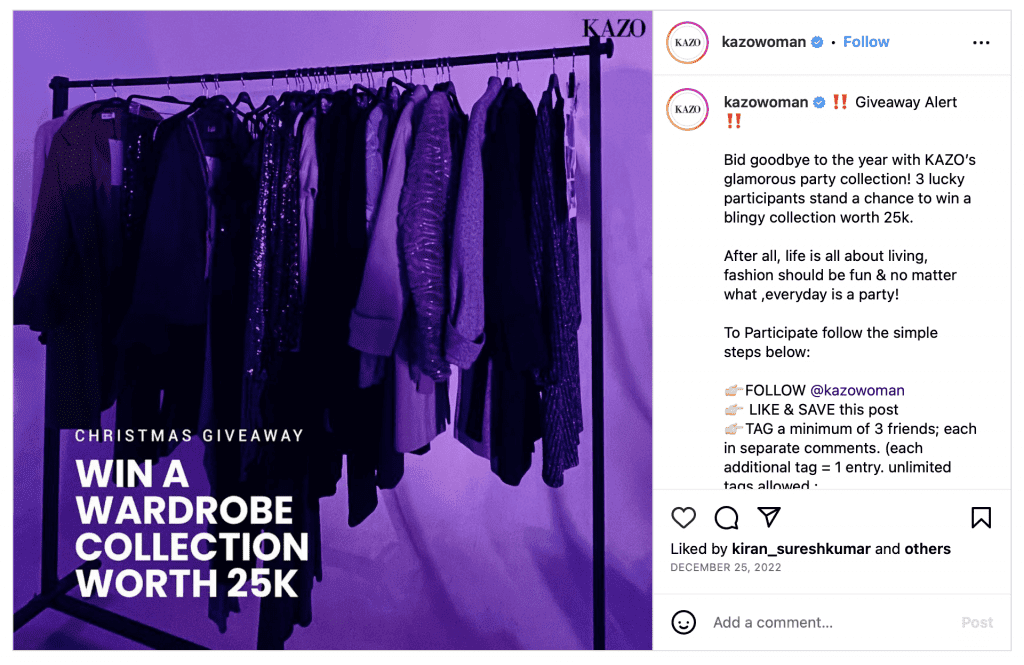 How to Do an Instagram Giveaway: Ideas and Tips : Social Media